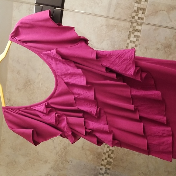 Pink Ruffled Top - Picture 8 of 8